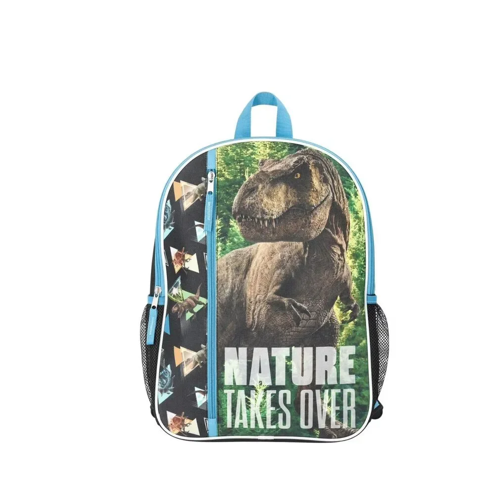 Universal Jurassic World 16in Backpack School Bag Black  11.5